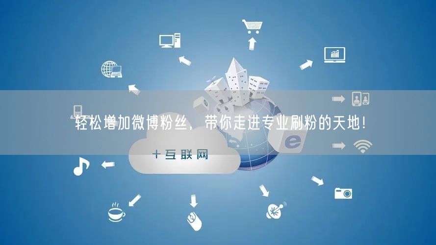 轻松增加微博粉丝，带你走进专业刷粉的天地！