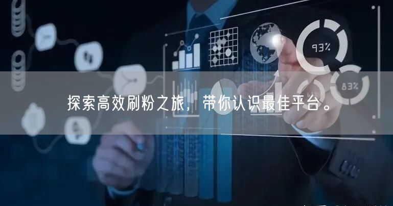 探索高效刷粉之旅，带你认识最佳平台。